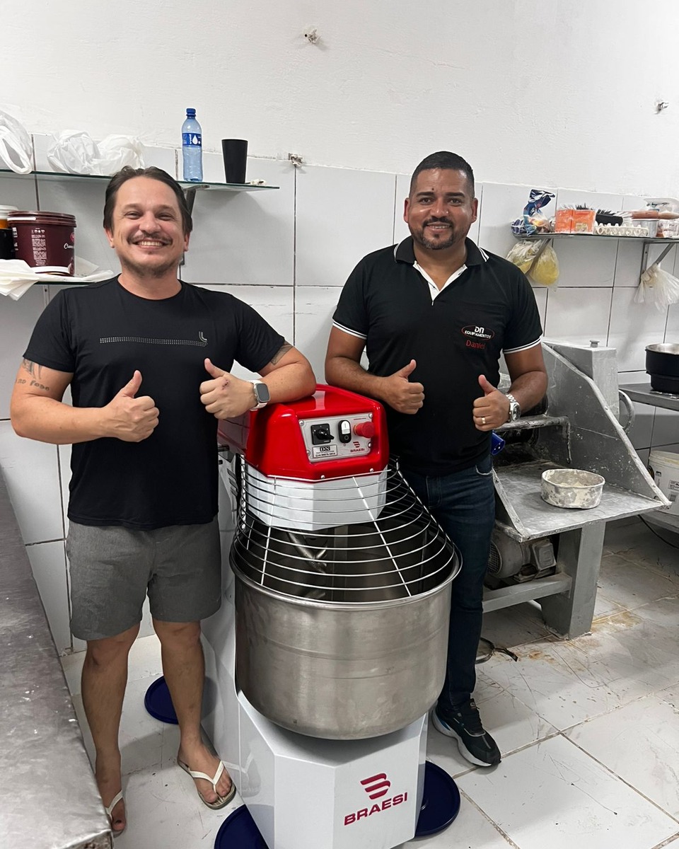 Entrega realizada pela DN Equipamentos